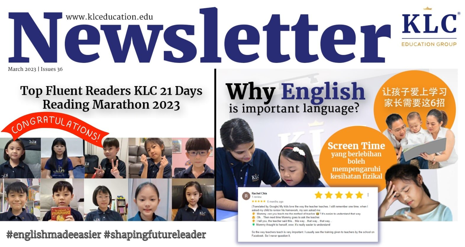 KLC Newsletter March 2023