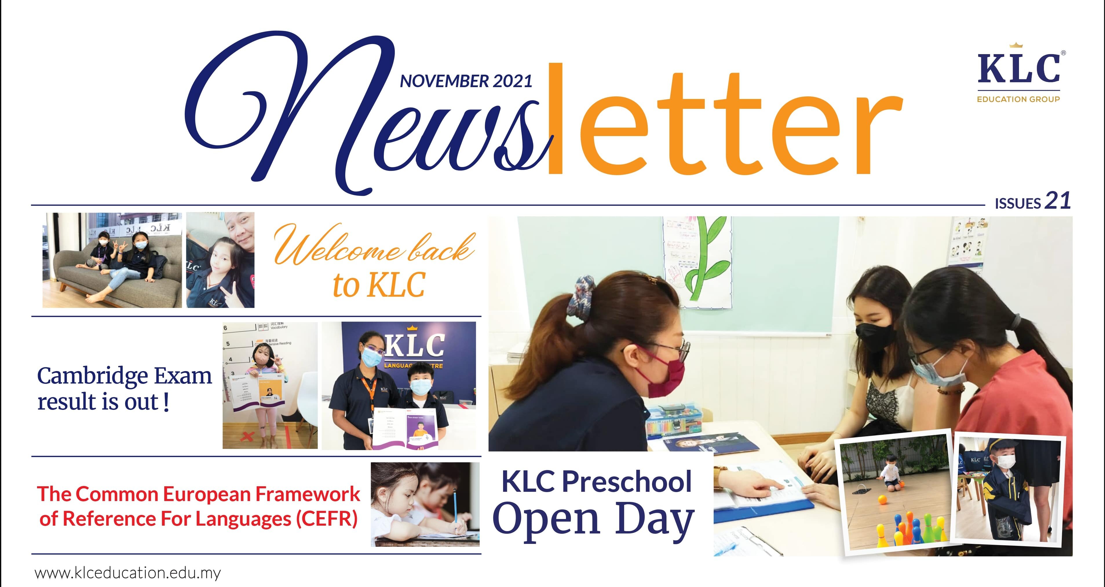 KLC Newsletter November 2021