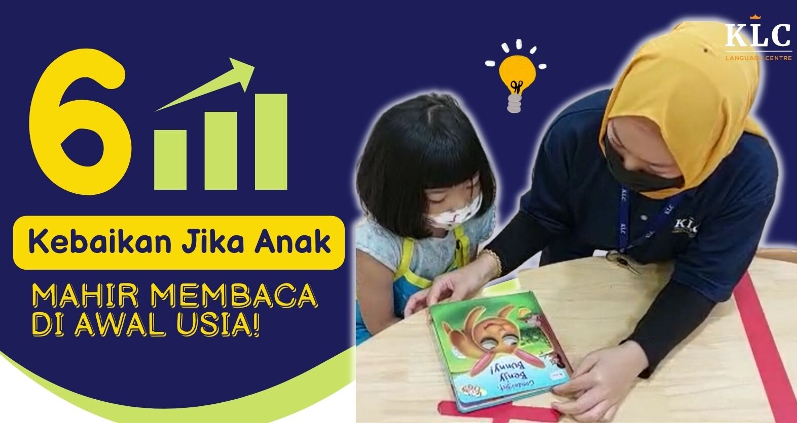 Apa kebaikan anak MAHIR MEMBACA di awal usia mereka