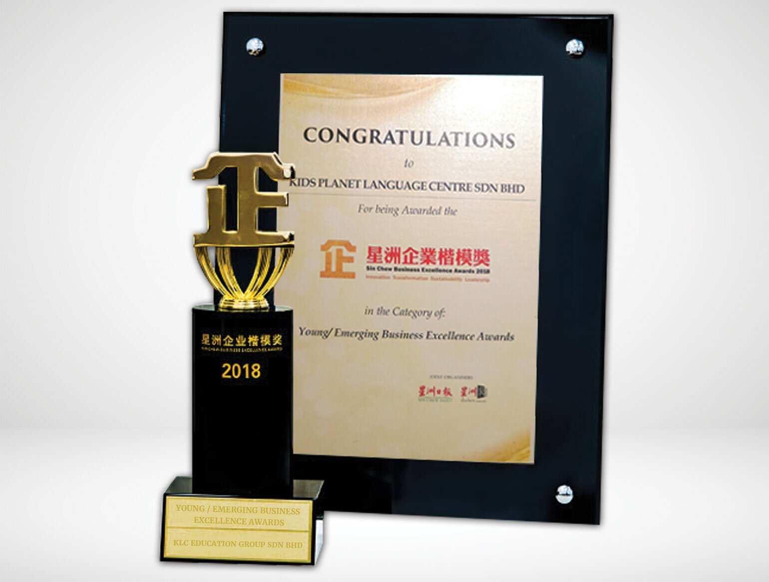 Young / Emerging Business Excellence Sin Chew Awards 2018