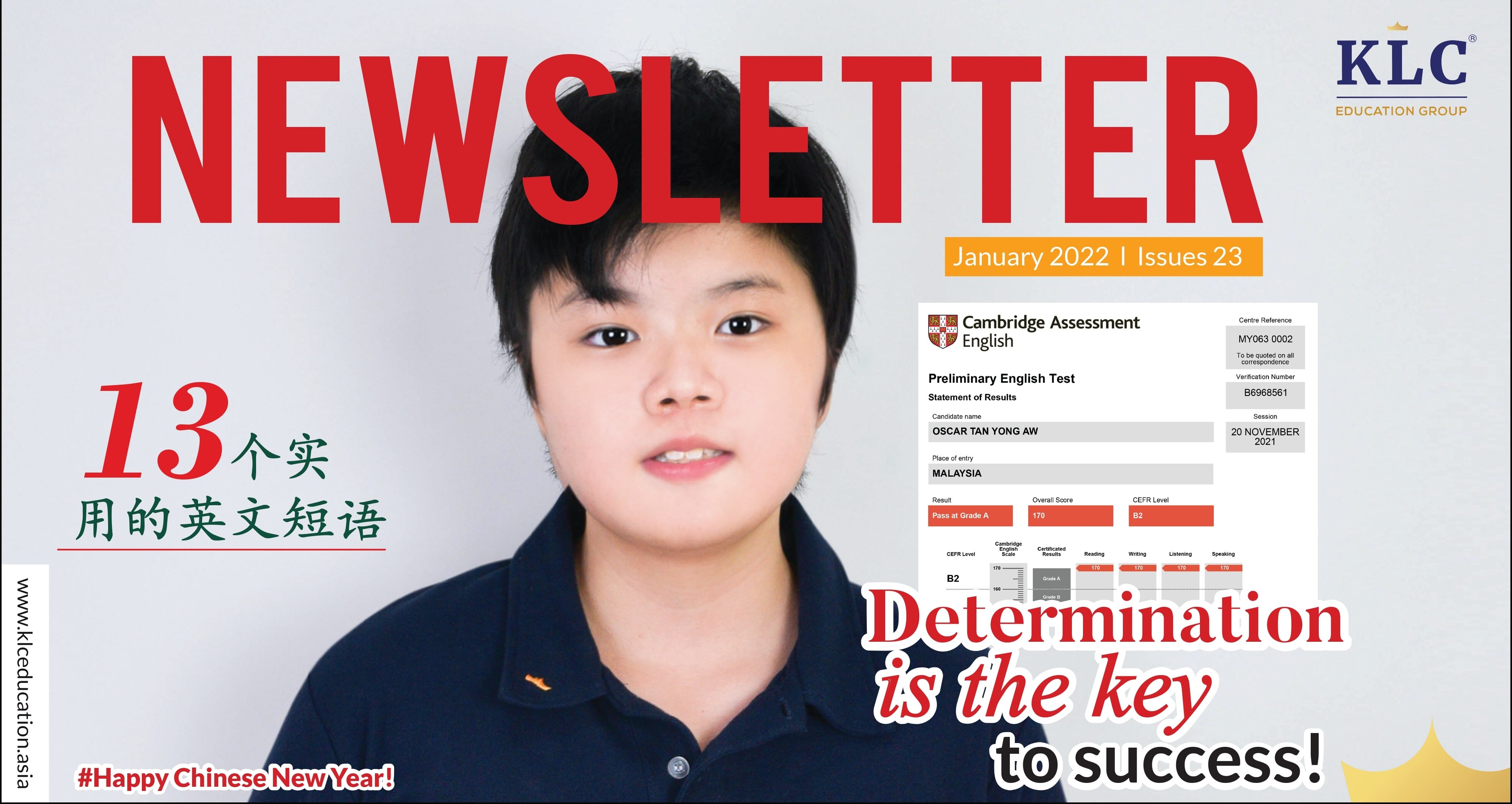 KLC Newsletter January 2022