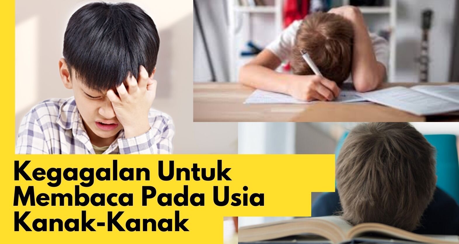 Kegagalan Untuk Membaca Pada Usia Kanak-Kanak