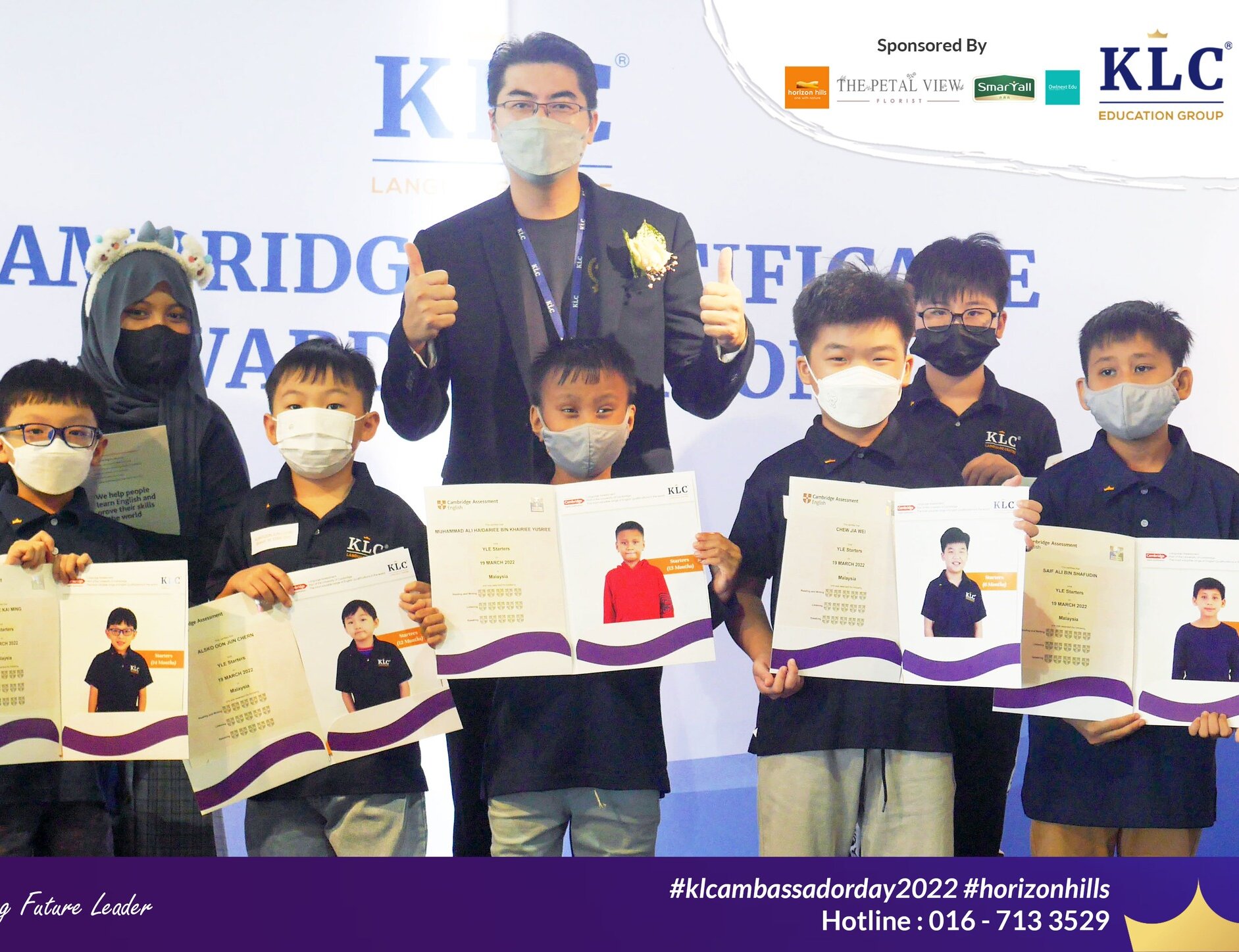 Penyampian Sijil Cambridge 2022