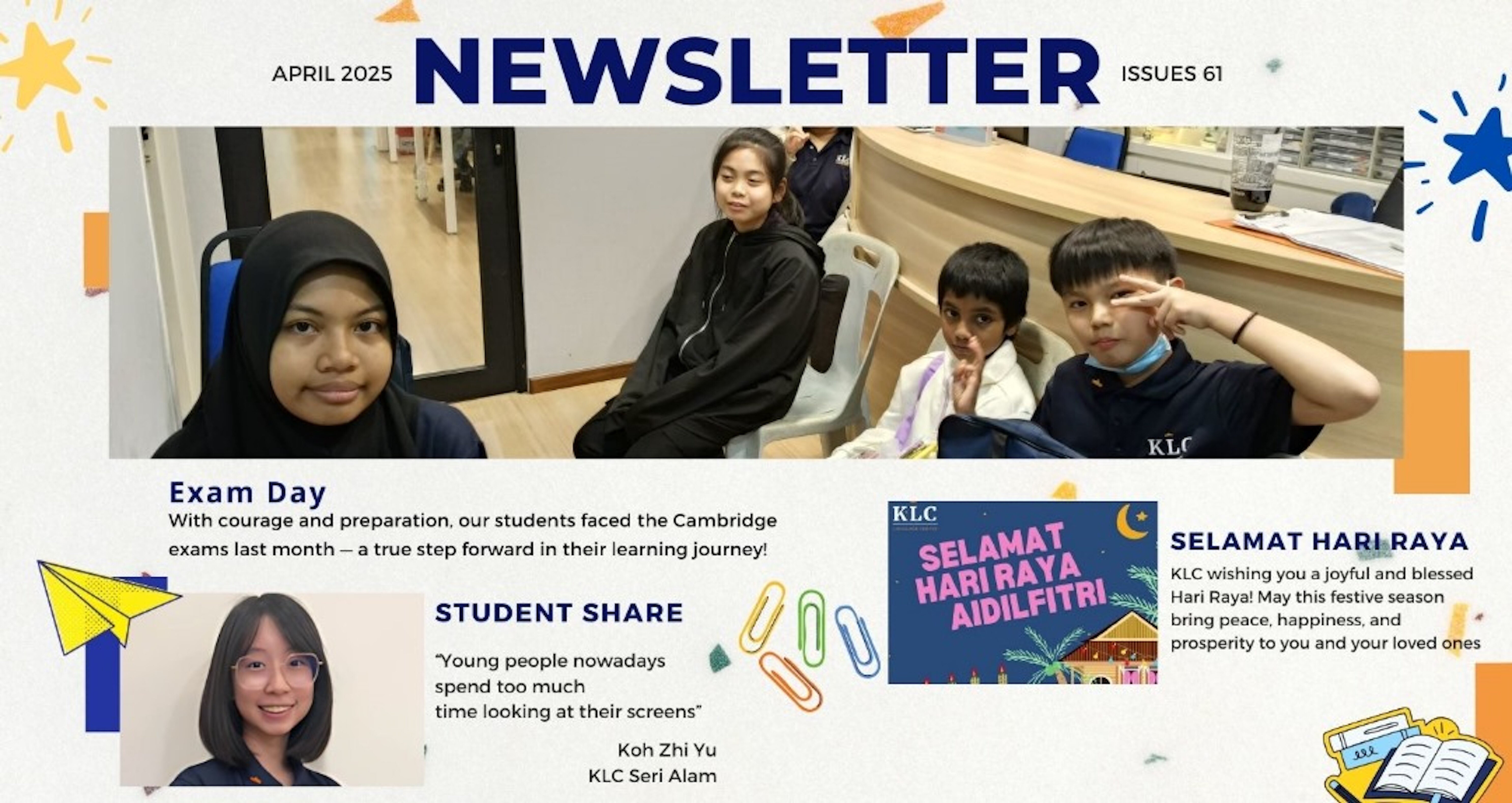 KLC Newsletter April 2025