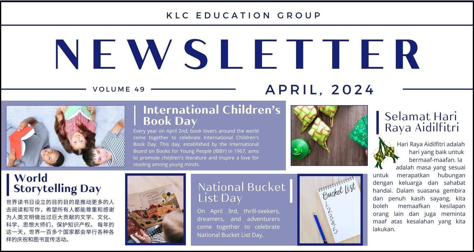 KLC Newsletter April 2024